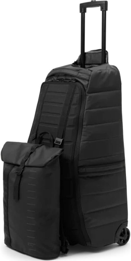 Db Journey Essential Backpack - Lightweight, Durable Rolltop Backpack with Laptop Compartment for Work, and Gym, Travel with Roller Bag Attachment, 12L - Moss Green