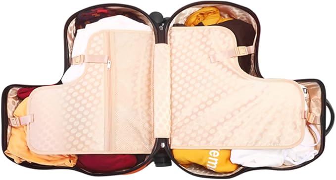 N-A Kids Ride On Suitcase with Wheels, Scooter Luggage for Toddlers Travel, Durable Children's Suitcase for Boys & Girls Ages 2-17 Years