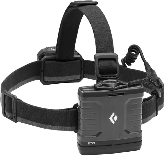BLACK DIAMOND Icon 700 Headlamp | 700 Lumens | Waterproof IP67 | Long-Range Beam for Mountaineering & Night Travel