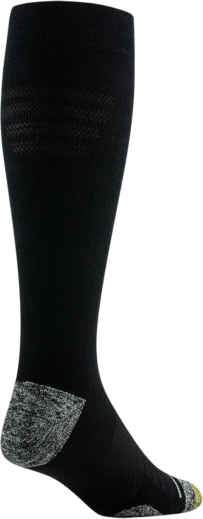 GOLDTOE Mens Mild Compression Over the Calf Comfort Socks, 2-pairs