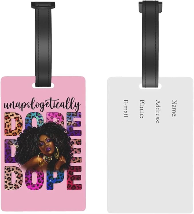 Travel Suitcase Protector African American Girl Elastic Protective Washable Luggage Cover With Concealed Zipper Suitable For 18-32 Inch(M (for 22-24 inch luggage))