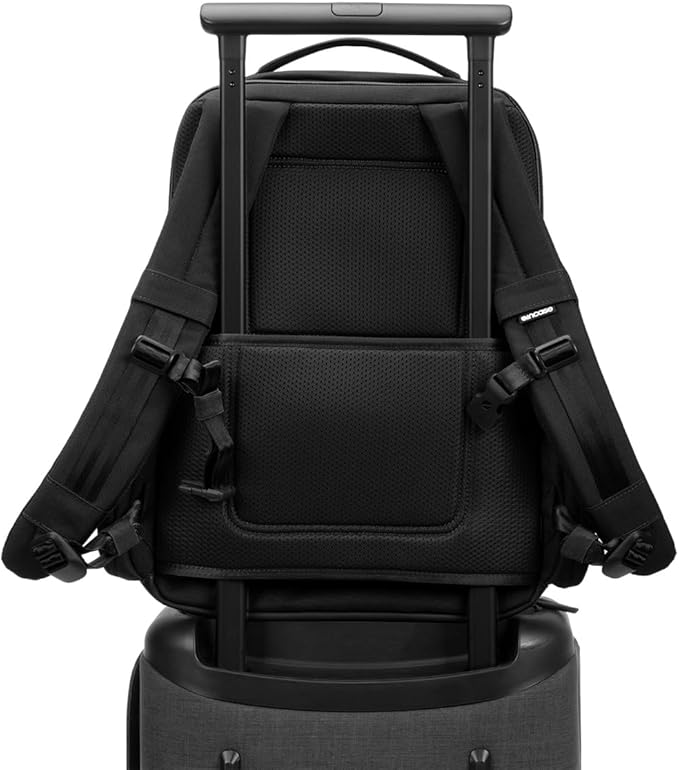 Incase A.R.C. Commuter Backpack 26L – Work and Laptop Bag – Fits up to 16 inch Laptop and MacBook – RFID Pocket, 6 Zippered Compartments, Tablet Sleeve – Everyday and Travel Backpack – Black
