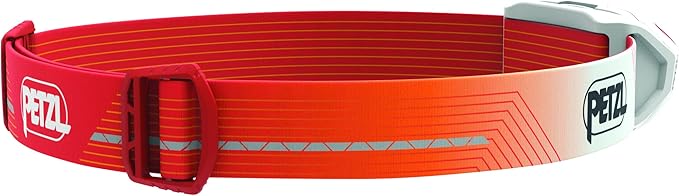 PETZL, Actik Core Lamp Red, Powerful, Rechargeable, and Easy-to-use headlamp with red Lighting. 550 lumens