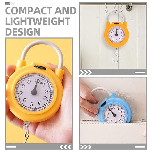 2pcs Portable Electric Spring Scale High Precision Electronic Weight Scale with Hook for Travel Outdoor Use Handheld Smart Digital Measurement Tool