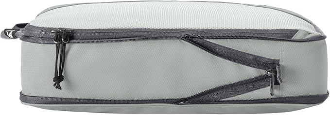 Eagle Creek Pack-It Reveal Carry-On Set - Compression Cube S (2x) & M (1x) & Clean/Dirty Cube M - Angled Zipper Stackable Carry-On Packing Tubes - Travel Essentials - Storm Grey