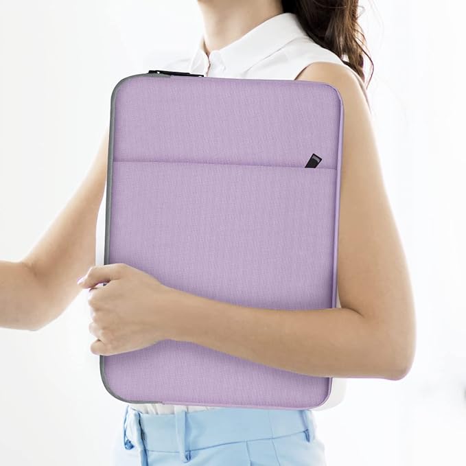 15.6 16 inch Laptop Case Sleeve for HP 15.6 Laptop, HP Victus 15.6 16.1 Pavilion 15, Lenovo Yoga 7i 16/Ideapad Pro 16/Legion Pro 16, DELL XPS 17, Acer Aspire 15 Computer Bag(Purple)