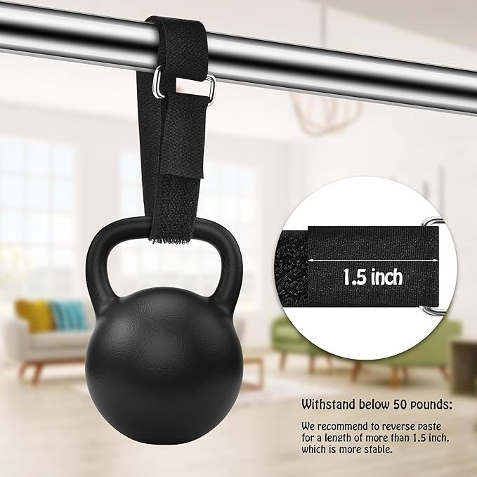 1"x19.7ft Hook and Loop Straps with 30 Buckles Adjustable Cut-to-Length Cable Ties - Reusable Nylon Fastening Tape Cable Straps for Storage or Organization (1in x 19.7ft)