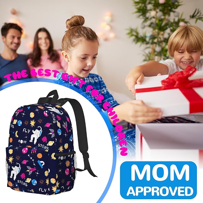 Kids Backpack for School Elementary Lightweight Cute Students Bookbag for Teens Boys Girls School Bag