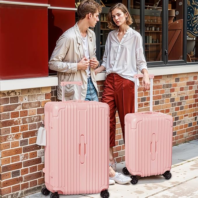 Krute Luggage 28 Inch Suitcase with Wheels PC+ABS Large Hardside Suitcases TSA Lock Checked Luggage