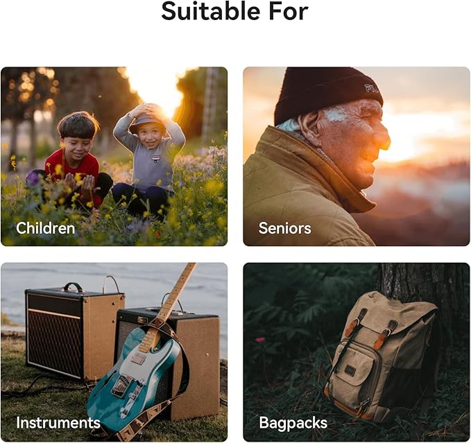 Mini GPS Tracker for Vehicles, Kids No Monthly Fee, No Subscription, 5-Days Battery Life, 4G SIM Card and Data Included, Trip History, GeoFence, Driving Alerts