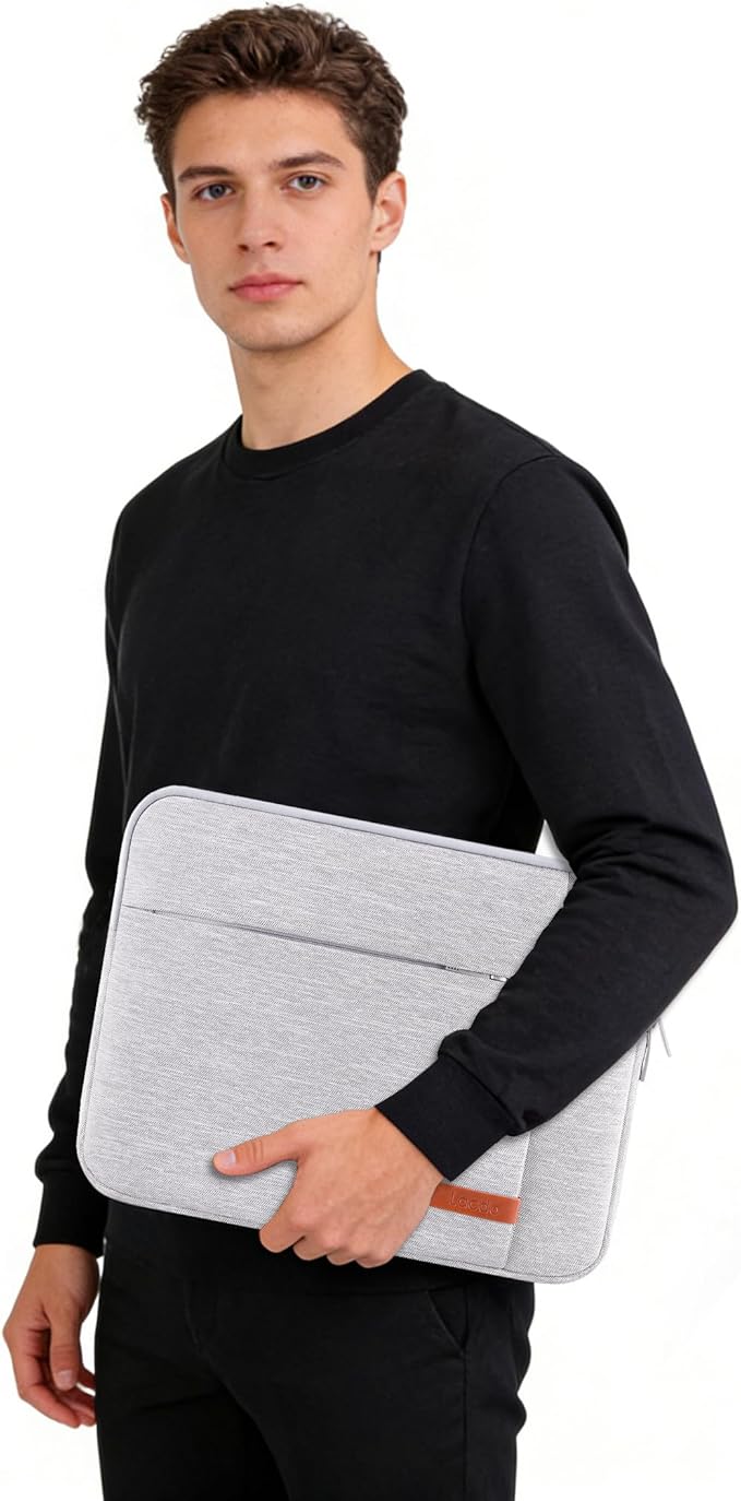 Lacdo Laptop Sleeve Case for 14 inch New MacBook Pro M5/M4/M3/M2/M1 Chips Pro Max A3434 A3112 A3401 A3185 A2918 A2992 2025-2021, 13.8" 13.5" Microsoft Surface Laptop 7th 6 5 4 3 Computer Bag, Gray