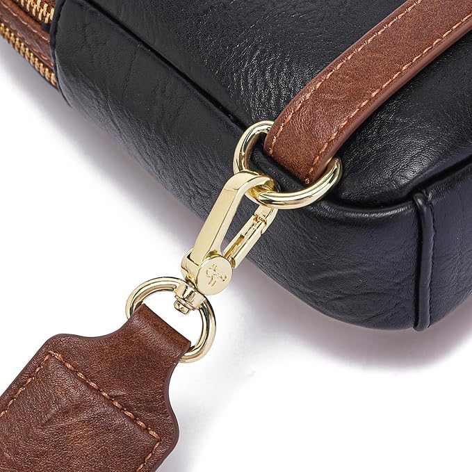 INICAT RFID Blocking Sling Bag,Anti Theft Crossbody Bags for Women,Travel Gifts Cross Body Purses Vegan Leather