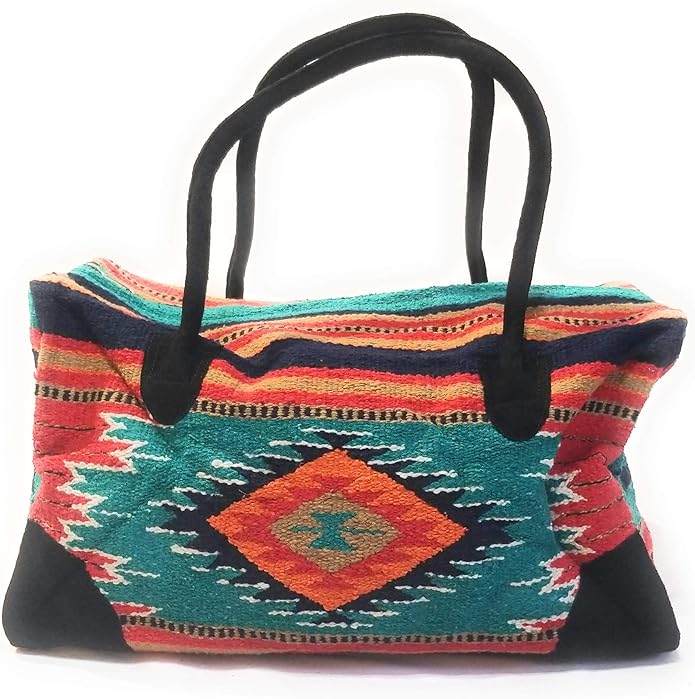 Southwestern Large Weekender Travel Bag Western Duffle Bag Boho Travel Bag