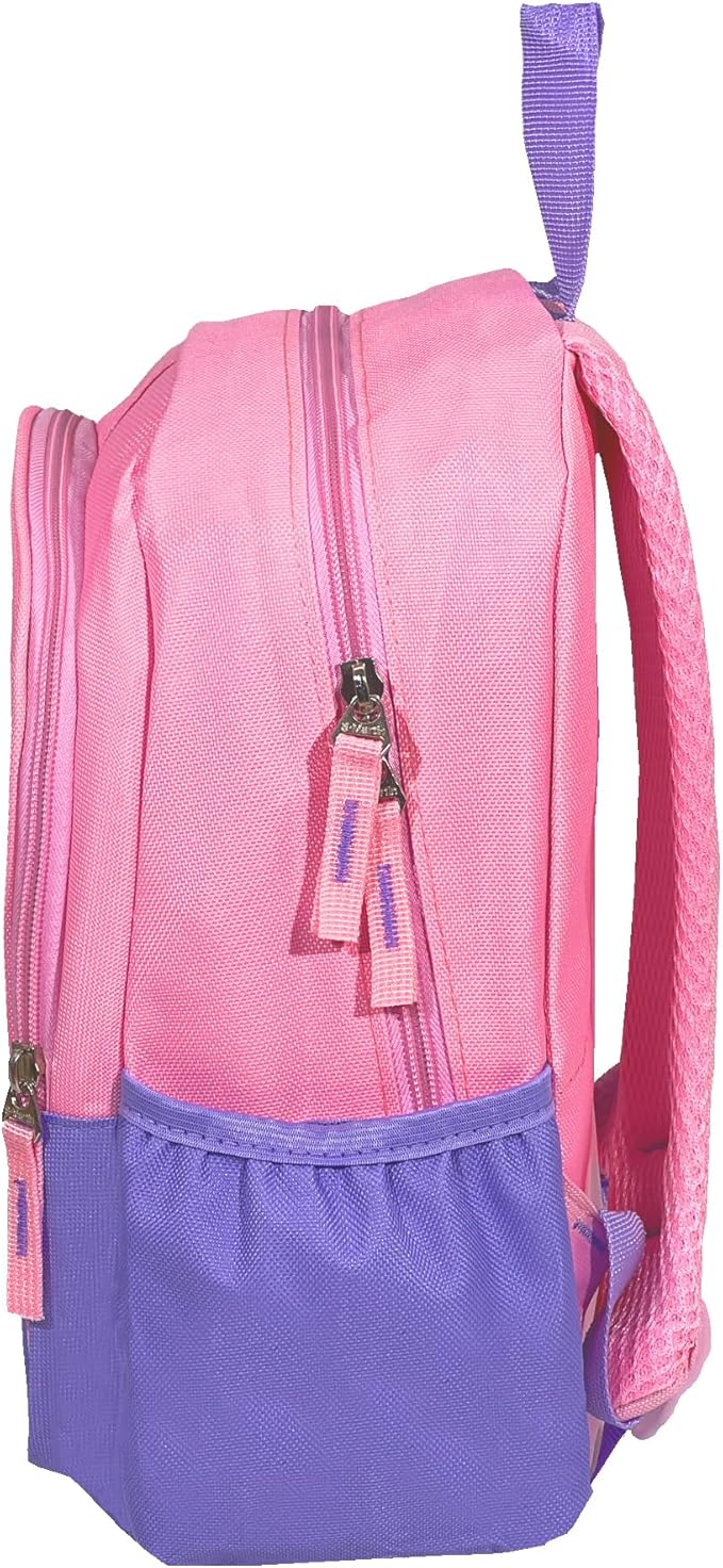 11 Inch Kids Small Toddler Preschool Travel Backpack Cool Cute Cartoon Daypack(Butterfly Purple)