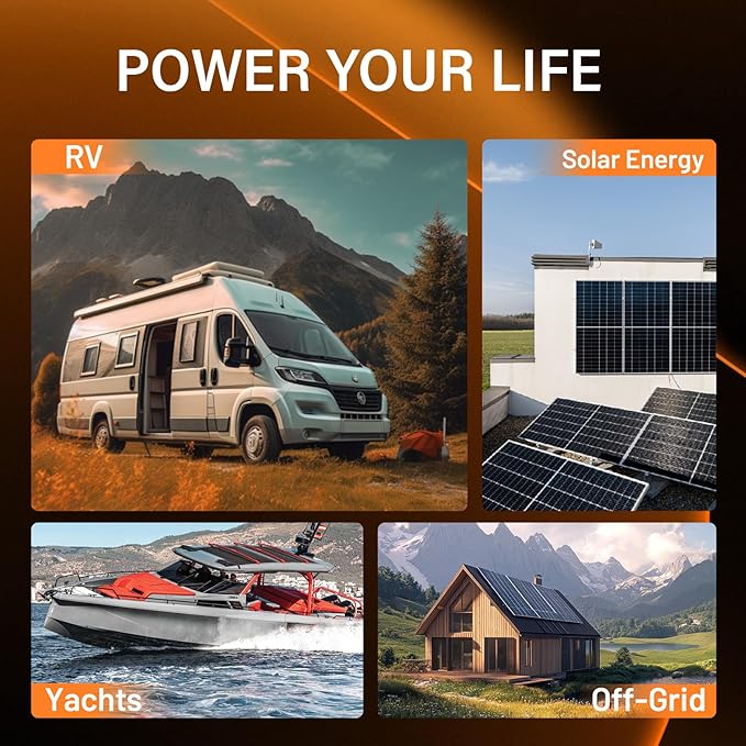 HumsiENK 12V 314Ah (300Ah) LiFePO4 Lithium Battery Bluetooth MINI, 2PACK Built-in 200A BMS, Max. 4190Wh Energy, EV A+ Cells 15000 Deep Cycles Batterys for RV, Marine, Solar
