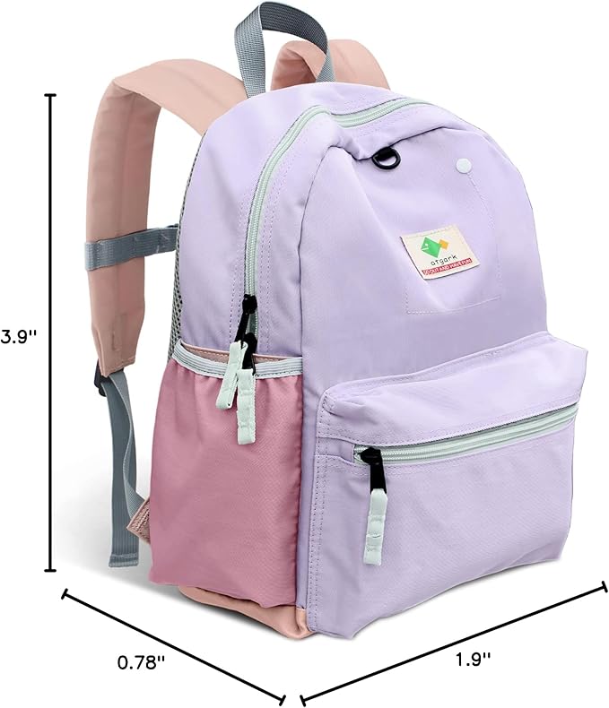 Preschool Toddler Backpack For Boys Girls, School Mini & Travel, Small Kids Child Backpacks, Kindergarten Elementary bag, 11.6" H