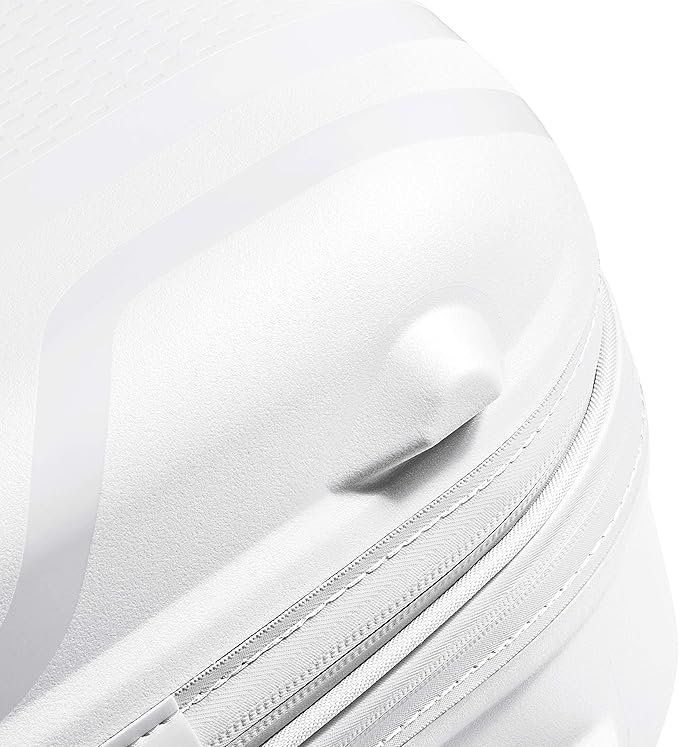 DELSEY PARIS Clavel Hardside Expandable Luggage with Spinner Wheels, White, Carry-On 19 Inch