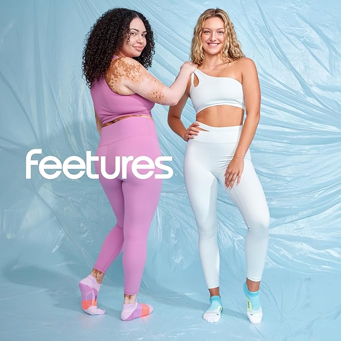 Feetures Elite Light Cushion No Show Tab Athletic Ankle Socks - Sport Sock with Targeted Compression