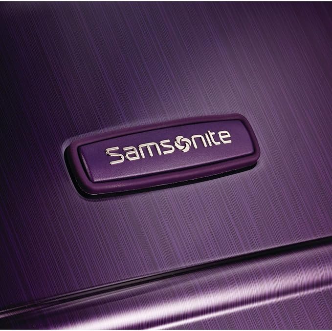 Samsonite Winfield 2 Hardside Expandable Luggage with Spinner Wheels, Purple, Carry-On 20-Inch