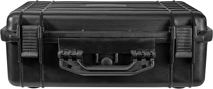 Eylar 18.5 inch Protective Gear, Camera, Tools, Equipment Hard Case Waterproof w/Foam Black
