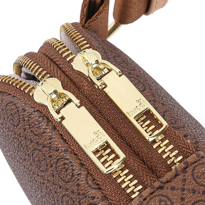 INICAT Small Anti Theft Crossbody Bags for Women, Vegan Leather Sling Cross Body Purse Travel Essentials Teen Girl Gifts