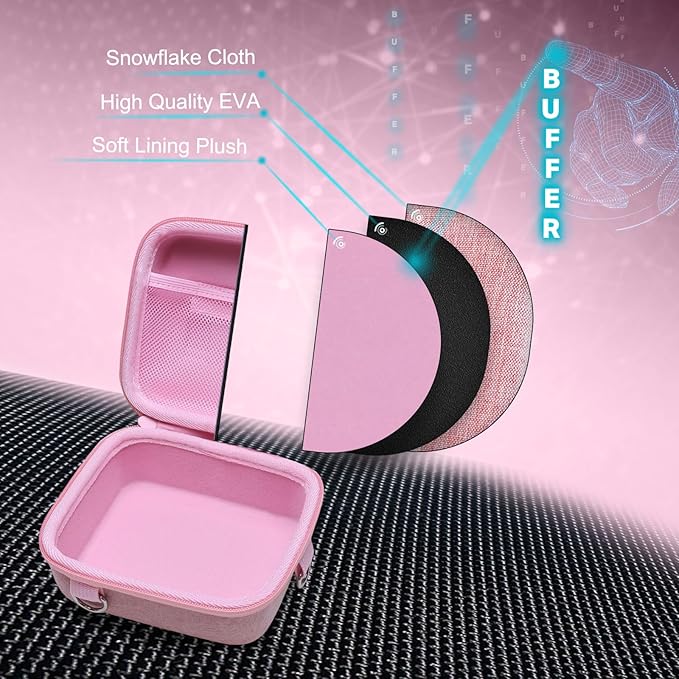 XANAD Hard Case for Sony a6400/a6700/a6100/a6000/ZV-E10/ZVE10 II/RX100 VII or Fujifilm X100VI / X100V Digital Camera (Pink)
