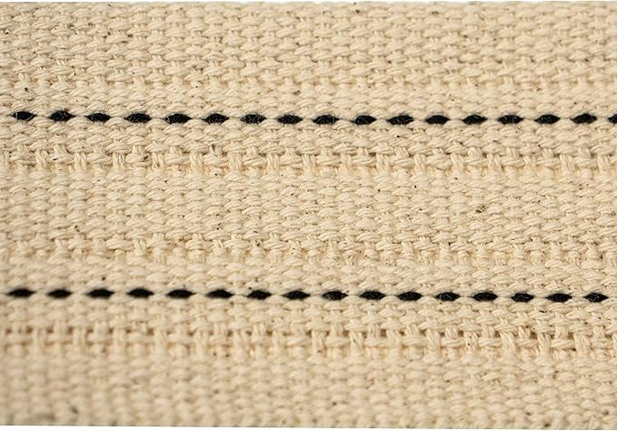 Cotton Strapping for Use As Soft Tie Down Strapping for Cotton Webbing Straps - 2 Inch Wide by 100 Foot Long Roll