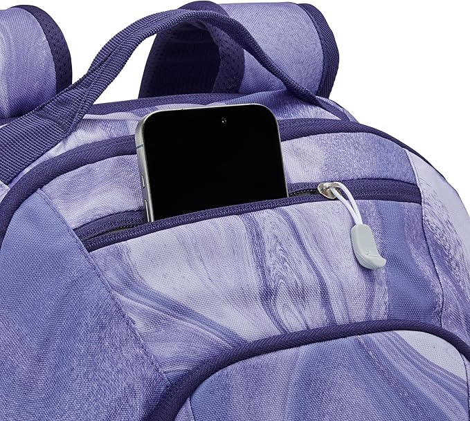 High Sierra Swoop SG Backpack, Travel or Work Laptop Bookbag with Drop Protection Pocket, and Tablet Sleeve, One Size, Purple Marble Swirl
