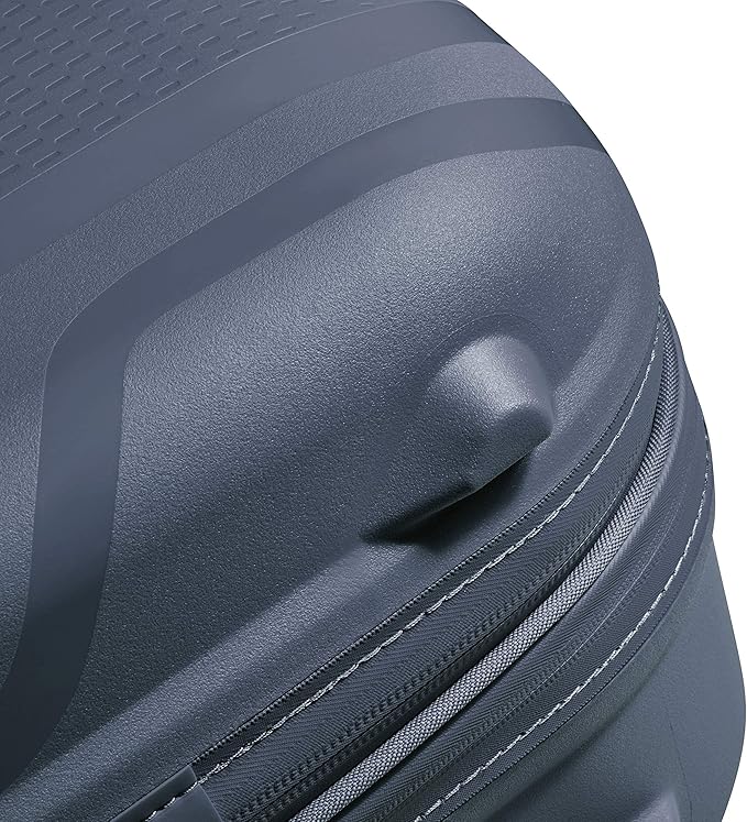 DELSEY PARIS Clavel Hardside Expandable Luggage with Spinner Wheels, Blue Jean, Checked-Large 30 Inch