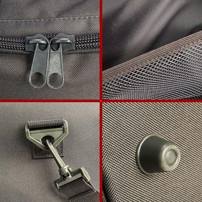 Tactical Travel Duffle Bag with Shoes Compartment Weekender Bags Carry On Overnight Bag For Men and Women Gym Sports Tote Pocket