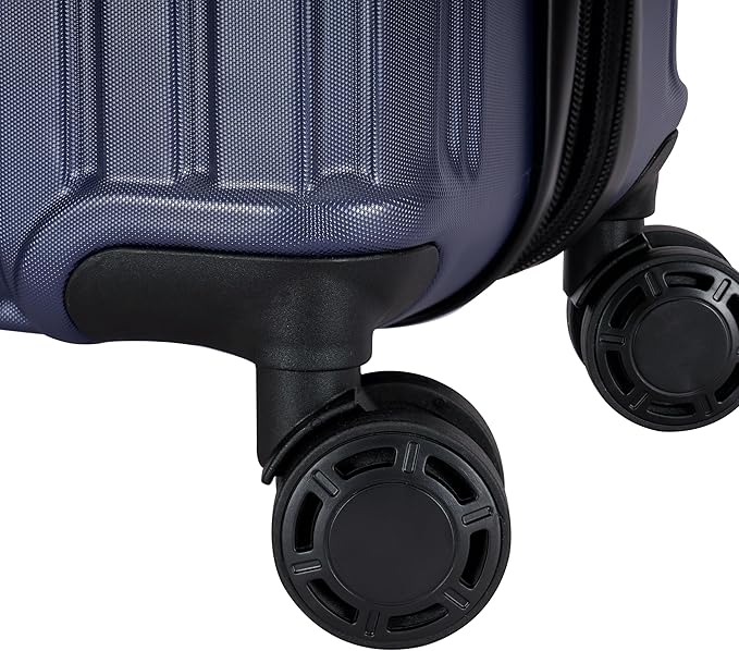 PRIMICIA GinzaTravel Luggage Sets 3-Piece Expandable Suitcases with Wheels PC+ABS Durable Hardside Luggage sets TSA lock (Ocean blue, 3-Piece Set(20"/25"/29"))