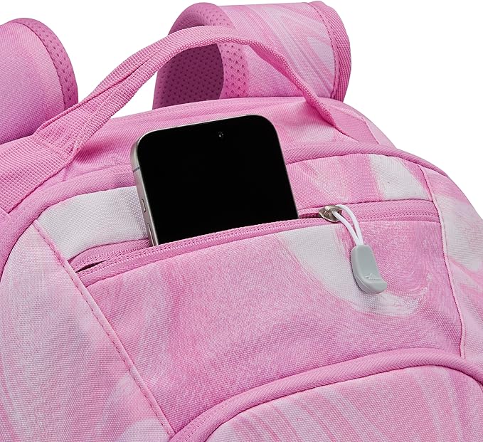 High Sierra Swoop SG Backpack, Travel or Work Laptop Bookbag with Drop Protection Pocket, and Tablet Sleeve, One Size, Pink Marble Swirl