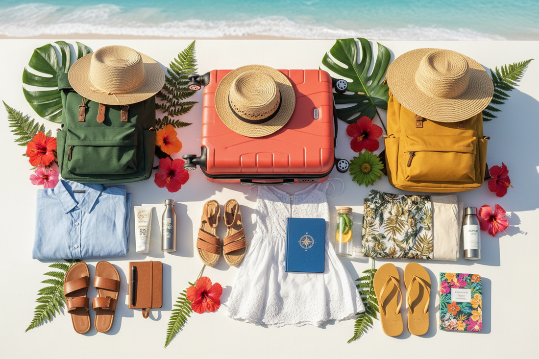 August in the Tropics: The 3-Person Packing Strategy