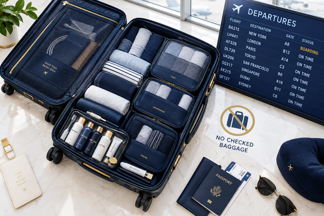 Ditch the Checked Bag Fees: The Ultimate Carry-On Packing Masterclass