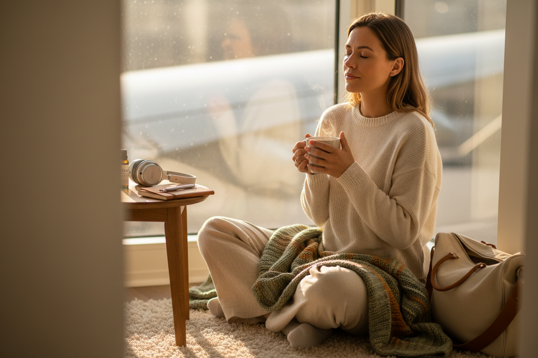 Pre-Flight Calm: Create Your Wellness Ritual Before You Arrive