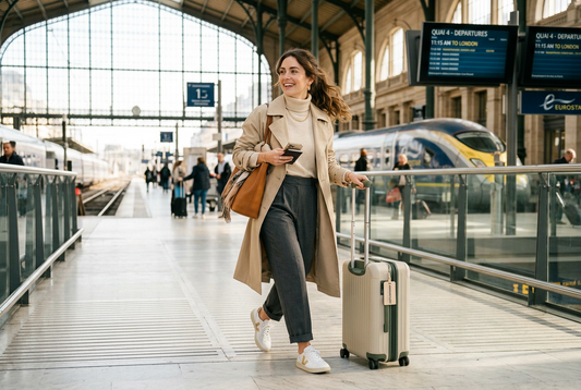 The Perfect Travel Day Outfit: How to Stay Comfortable Without Sacrificing Style