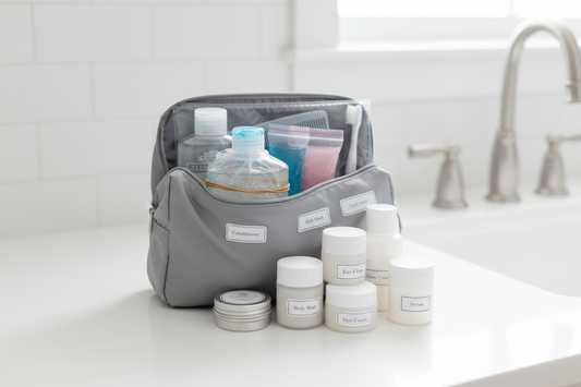 The Ultimate Toiletry Packing Hack: No More Spilled Shampoo