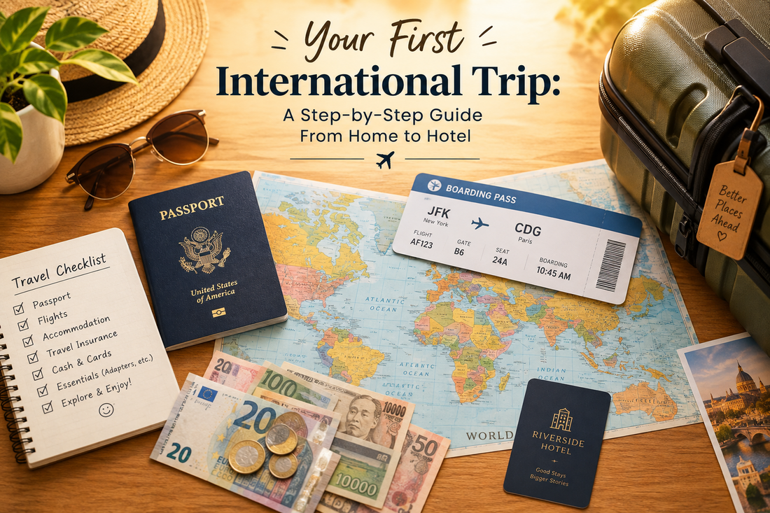 Your First International Trip: A Step-by-Step Guide From Home to Hotel