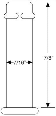 Soft Tread Casters for Hard Surface Floors (4)