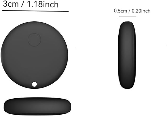 Mini GPS Tracker for Vehicles, Hidden Tracking Device for Vehicles, Car Tracker No Subscription Work with Find My (iOS Only), Vehicle Tracker with Audio for Kids, Dogs, Key, Luggage, Bag (4)