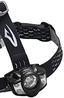 Princeton Tec Apex Headlamp with Dimmable 650 Lumens White Maxbright LED, IPX7 Water Resistance and 12 Hour Burn Time, Essential for Backpacking, Camping, Caving, and Safety, Black