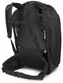 Osprey Sojourn 22"/45L Wheeled Travel Backpack with Harness, Black