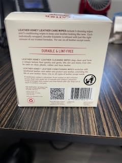 Leather Honey Combo Wipes with 8oz Conditioner