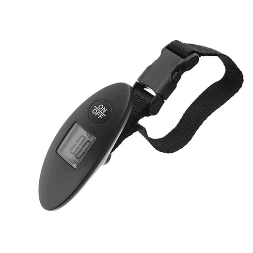 Digital Luggage Scale Portable Mini Electronic Handheld Suitcase Weight Scale with LCD Display for Travel and Airport Use up to 88 Lbs