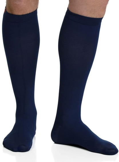 VIM & VIGR Moisture Wick Nylon 15-20 mmHg Graduated Compression Socks for Women & Men