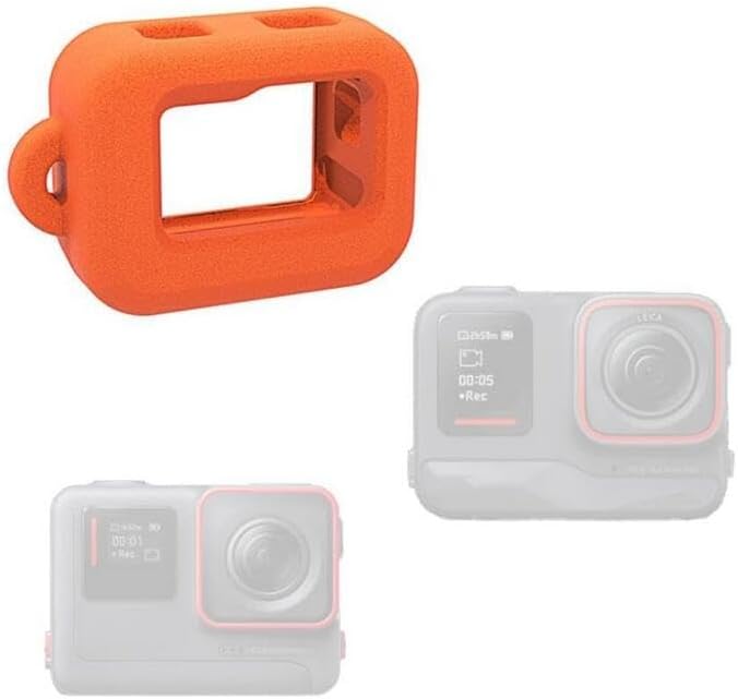 Orange Floaty Case for Insta360 Ace Pro/Insta360 Ace Camera,Diving Floating Protective Cover for Insta360 Ace Pro/Insta360 Ace