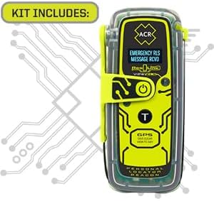 ResQLink View RLS GPS PLB & ResQFlare USCG Approved Electronic Distress Flare Premium Safety Kit - Ideal for Hiking, Hunting, Boating, Fishing - Alert Search & Rescue for Any Outdoor Emergency