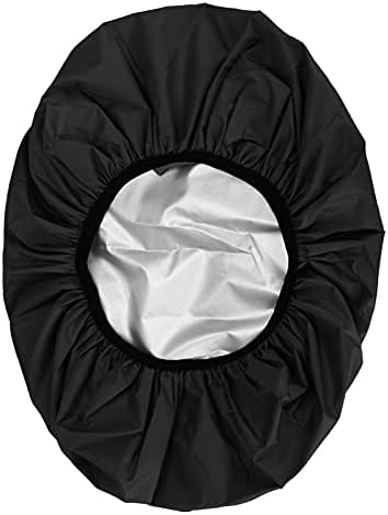 Silfrae Waterproof Rucksack Cover Backpack Rain Cover 30L-100L for Travel Climbing Hiking (Black, 40L-50L)