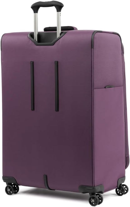 Travelpro Tourlite Softside 29" Expandable Luggage with 4 Spinner Wheels, Lightweight Suitcase, Checked Large, Deep Purple
