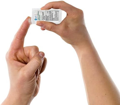 Globe (144 Pack) Triple Antibiotic Ointment 0.9g Single Packet, First Aid Kit for Minor Scratches, Wounds, Cuts and Burns, Prevents Infection Active Ingredients Compare to Leading Brand, Travel Size